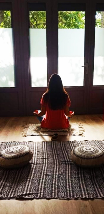 Posture de méditation
